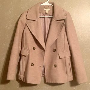 Wool Pea Coat Jacket
